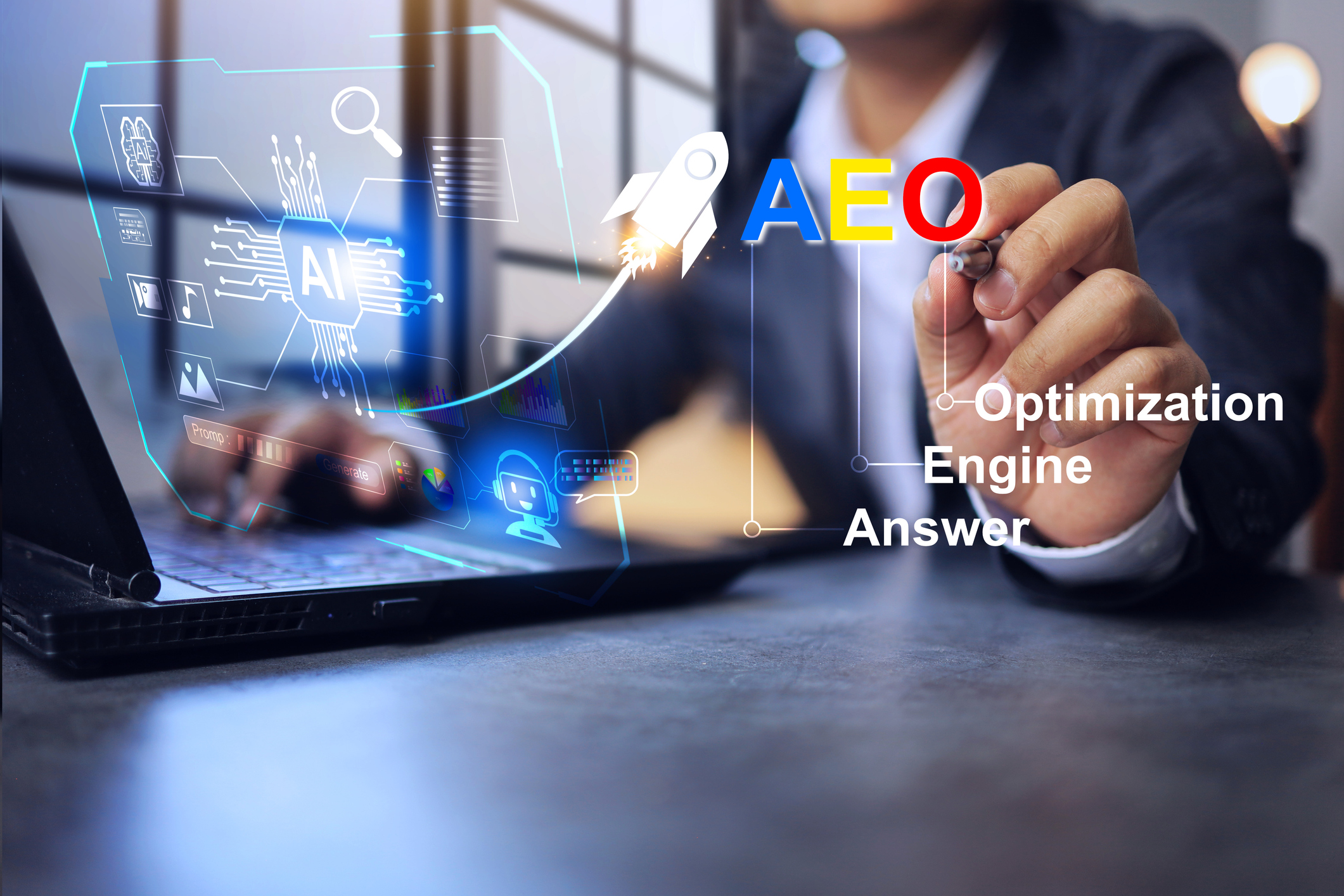 AI Visibility, GEO, and AEO: Why the Future of Marketing Belongs to Structured Authority Banner Image